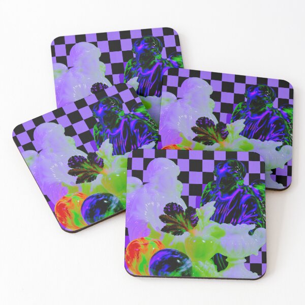 Item preview, Neon Vaporwave Angels in Duality designed and sold by bubblegoth.