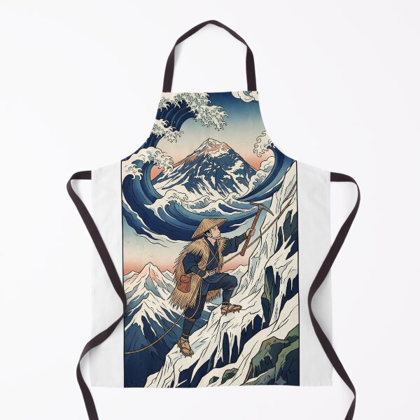 Item preview, Himalayan Mountaineering Great Wave Style Japanese Alpine Climb Essential T-Shirt designed and sold by pawsome purrfect.