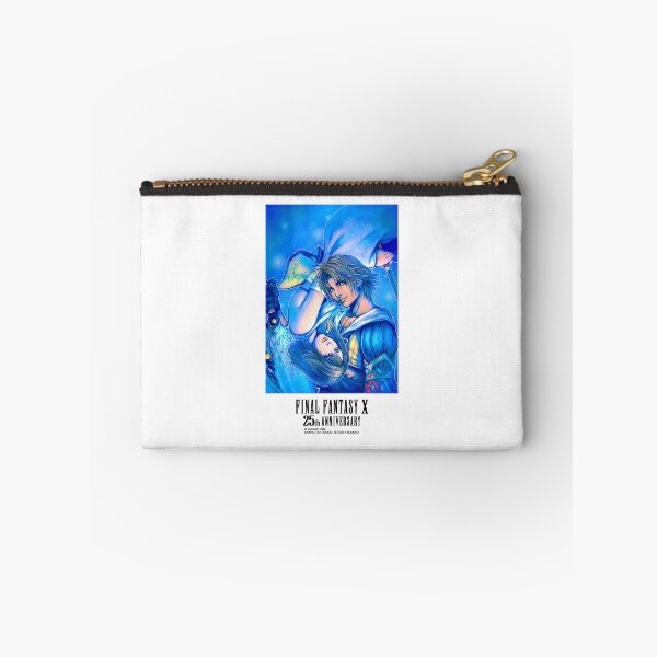 Item preview, Final Fantasy X 25th Anniversary Yuna Tidus Blue Fantasy Art designed and sold by PixlCrypt.