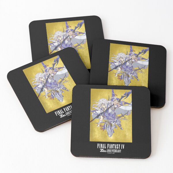 Item preview, Final Fantasy IV 35th Anniversary Cecil Kain Classic JRPG Art designed and sold by PixlCrypt.