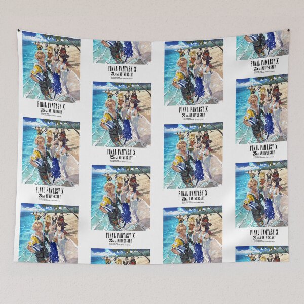 Item preview, Final Fantasy X 25th Anniversary Spira Party Beach Fantasy ArẢ designed and sold by PixlCrypt.