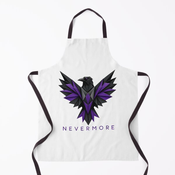 Artikelvorschau, Edgar Allan Poe – Lila Origami Nevermore Raven entworfen und verkauft von Fenay Designs.