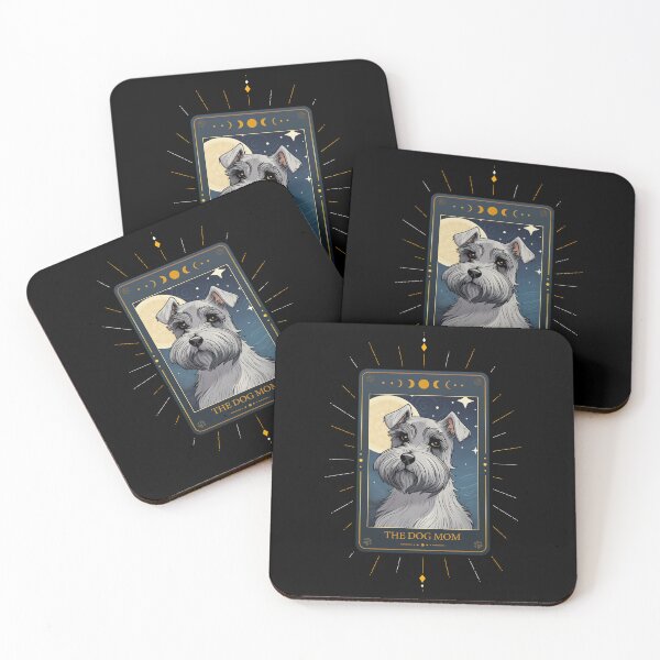 Item preview, Funny Standard Schnauzer Tarot Card Dog Mothers Day Mom designed and sold by rafaeltto.