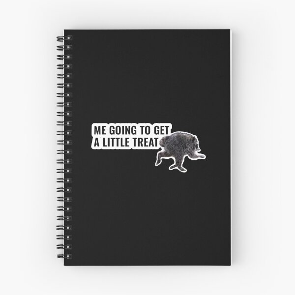 Item preview, Going To Get A Little Treat Raccoon Meme Sticker designed and sold by StikerChuns.