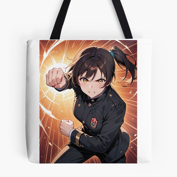 Item preview, Manga - Female fighter, Dynamic digital art Pixiv style designed and sold by AnimeShin.