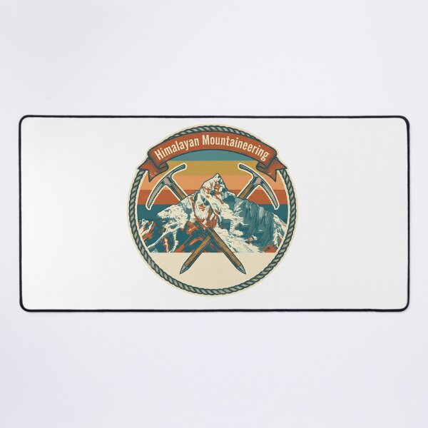 Item preview, Himalayan Mountaineering Crossed Ice Axes Expedition Crest Essential T-Shirt designed and sold by pawsome purrfect.