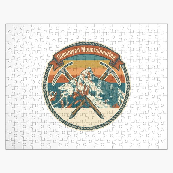 Item preview, Himalayan Mountaineering Crossed Ice Axes Expedition Crest Essential T-Shirt designed and sold by pawsome purrfect.