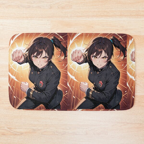 Item preview, Manga - Female fighter, Dynamic digital art Pixiv style designed and sold by AnimeShin.