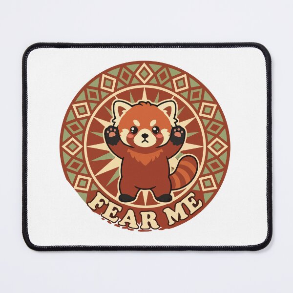 Item preview, Funny Fear Me Red Panda Cute Boho Retro Sun designed and sold by Arc2020.