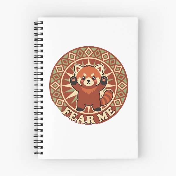 Item preview, Funny Fear Me Red Panda Cute Boho Retro Sun designed and sold by Arc2020.