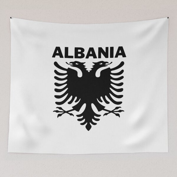 Item preview, Albania flag designed and sold by Peerless-Prime.