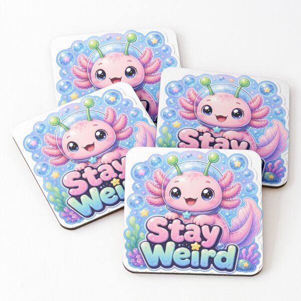 Item preview, Alien Axolotl Stay Weird designed and sold by Ruamid.