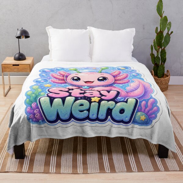 Item preview, Alien Axolotl Stay Weird designed and sold by Ruamid.