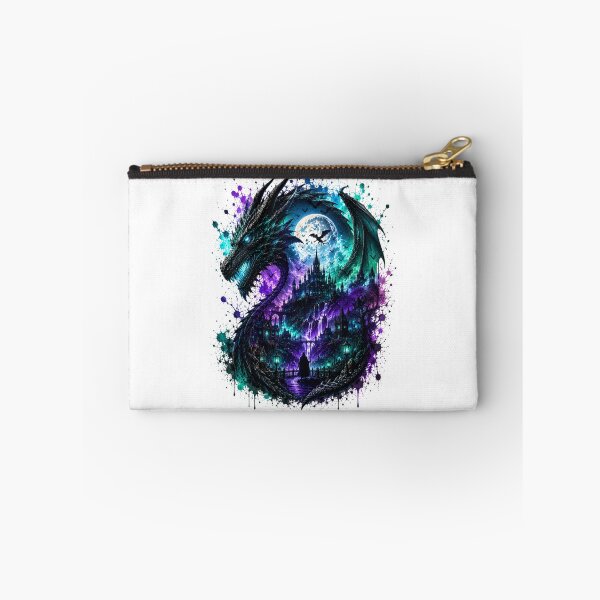 Item preview, Gothic Dragon Fantasy – Moonlit Dragon, Haunted Castle and Magical Dark Kingdom designed and sold by Limitless expressions - wear your mindset .