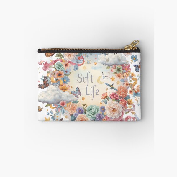 Item preview, Soft Life | Dreamy Whimsical Botanical & Celestial Illustration designed and sold by catcurio.