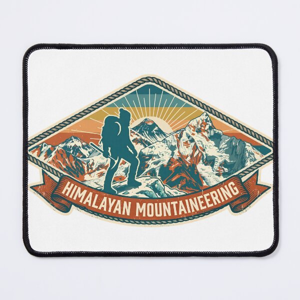 Item preview, Himalayan Mountaineering Diamond Crest Alpine Summit Explorer Essential T-Shirt designed and sold by pawsome purrfect.