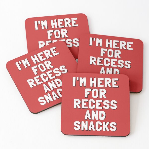 Item preview, I'm Here For Recess And Snacks. #2 designed and sold by EunsooLee.