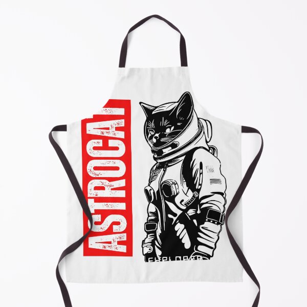 Item preview, Black Red and White Grunge Astrocat Graphic T Shirt designed and sold by Hina's Designs.