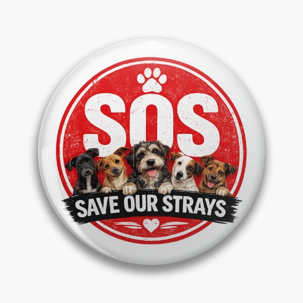 Item preview, SOS Save our strays  designed and sold by Creations by Dean.