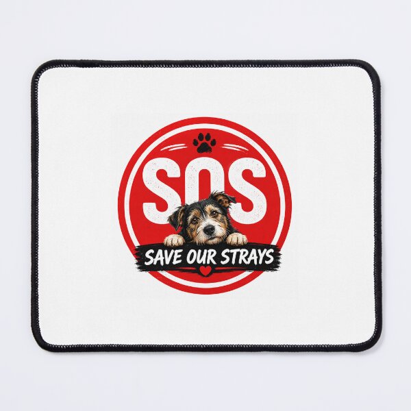 Item preview, SOS Save our strays designed and sold by Creations by Dean.