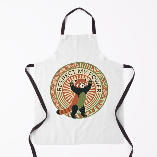 Item preview, Respect My Power Red Panda Minimalist Boho Sun designed and sold by Arc2020.