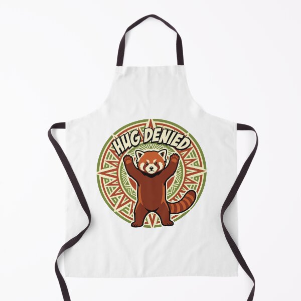 Item preview, Hug Denied Funny Red Panda Pop Art Boho Sun designed and sold by Arc2020.
