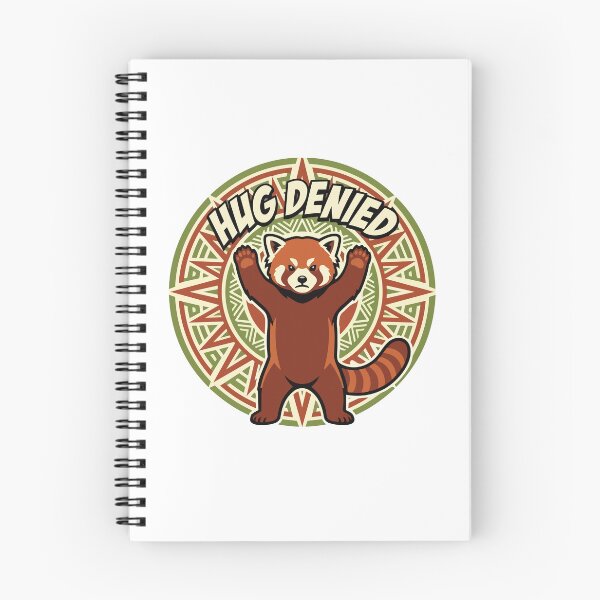 Item preview, Hug Denied Funny Red Panda Pop Art Boho Sun designed and sold by Arc2020.
