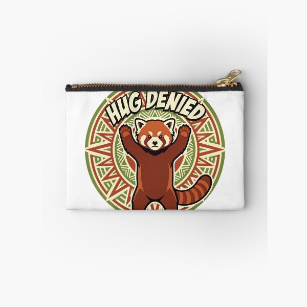 Item preview, Hug Denied Funny Red Panda Pop Art Boho Sun designed and sold by Arc2020.