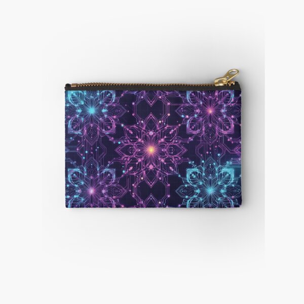 Item preview, Glowing Crystal Flower Sacred Geometry designed and sold by IntelliMindDesigns.