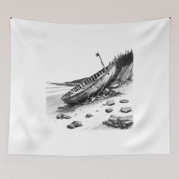Item preview, Wreckage  designed and sold by Island Art Studios.