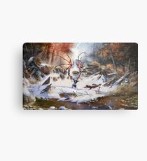A Thunderous Howl Metal Print