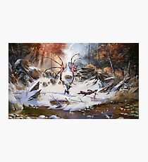 A Thunderous Howl Photographic Print