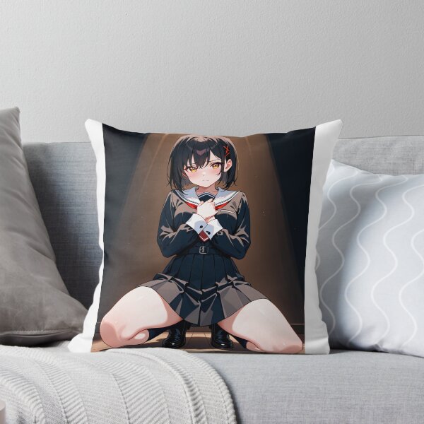 Item preview, Manga - Female school character, Scene of intense emotion designed and sold by AnimeShin.