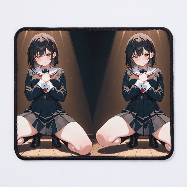 Item preview, Manga - Female school character, Scene of intense emotion designed and sold by AnimeShin.