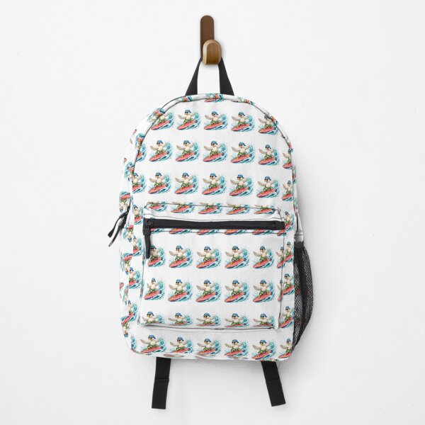 Item preview, Cool Surfing Duck Riding Waves Beach designed and sold by Moizento.