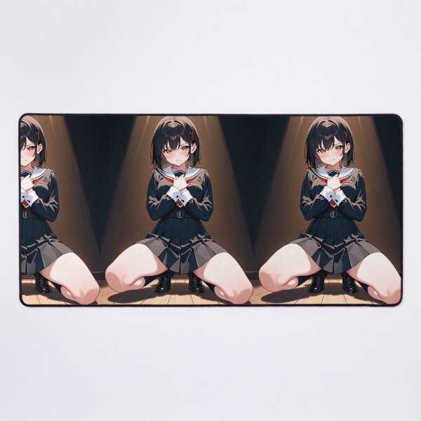Item preview, Manga - Female school character, Scene of intense emotion designed and sold by AnimeShin.