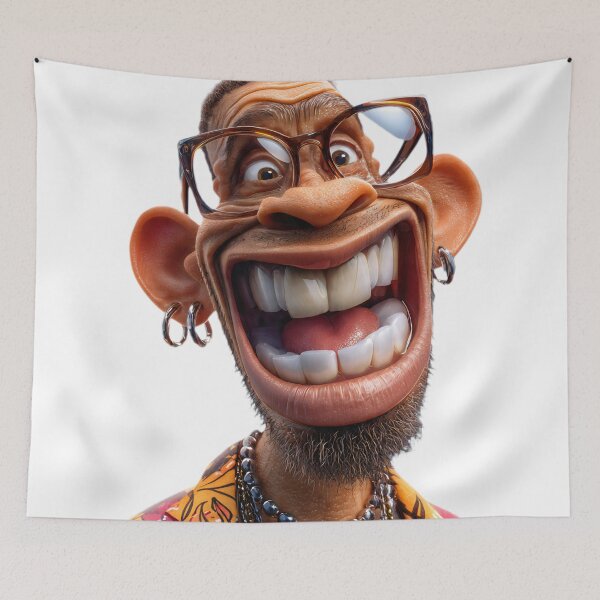 Item preview, Funny Caricature  designed and sold by AwesomeDigiShop.