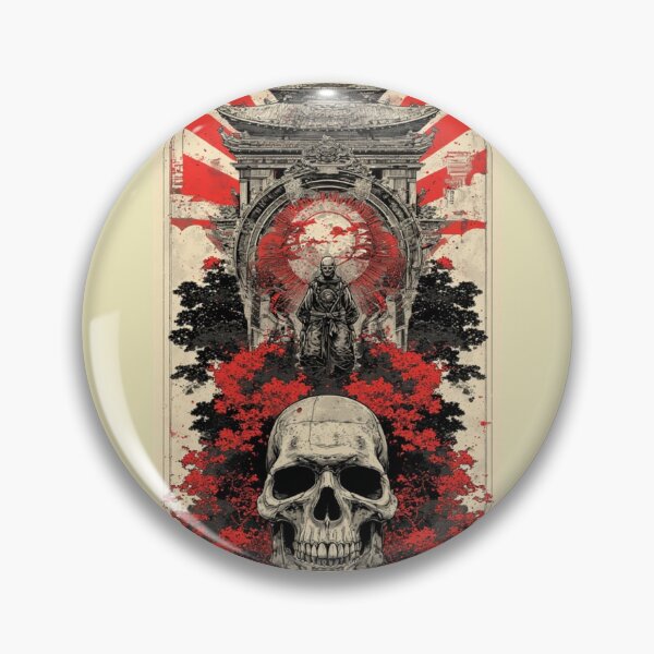 Item preview, SAMURAI SKULLS: Honor, After Death designed and sold by FANTASY FRENZY.