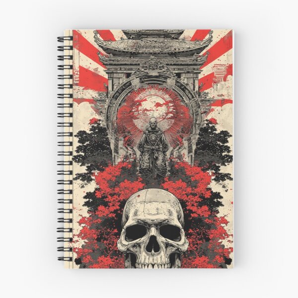Item preview, SAMURAI SKULLS: Honor, After Death designed and sold by FANTASY FRENZY.