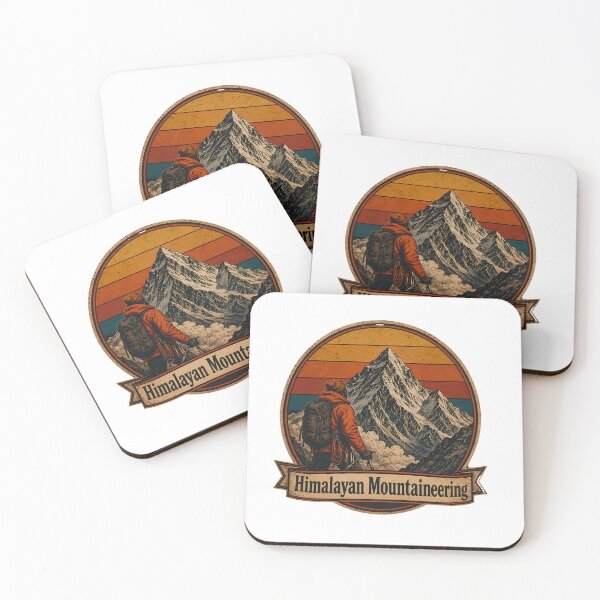Item preview, Himalayan Mountaineering Trekking Expedition Retro Badge Essential T-Shirt designed and sold by pawsome purrfect.