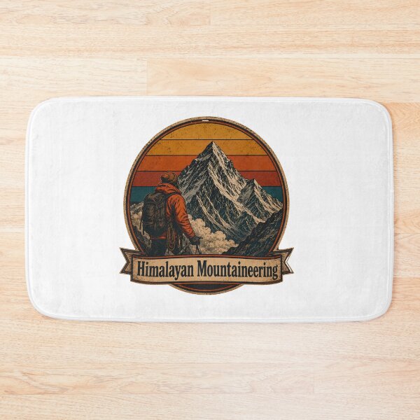 Item preview, Himalayan Mountaineering Trekking Expedition Retro Badge Essential T-Shirt designed and sold by pawsome purrfect.