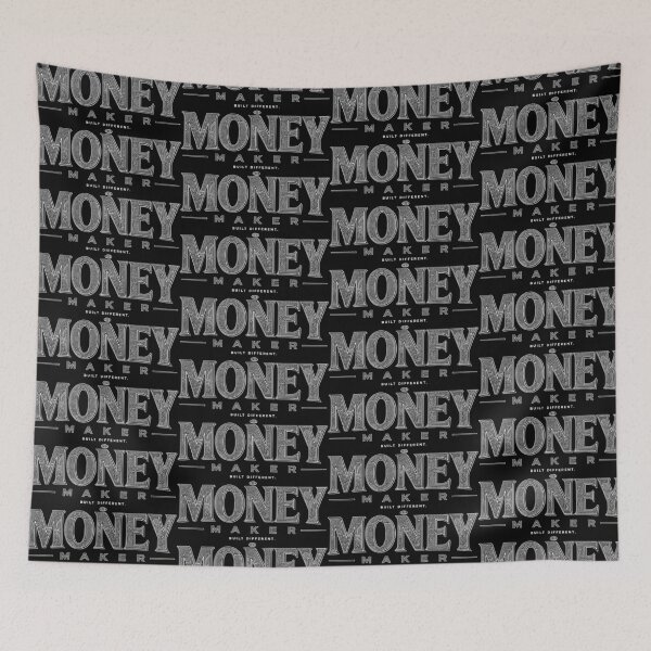 Item preview, Money Maker - Built Different Vintage Typography designed and sold by Boithabiso Mofo.