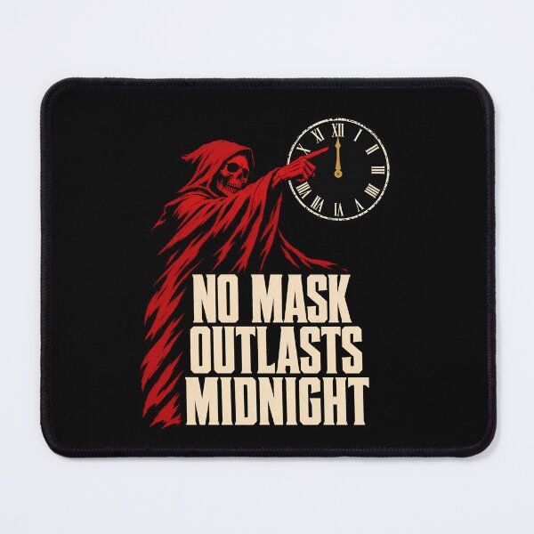 Item preview, Edgar Allan Poe – No Mask Outlasts Midnight designed and sold by Fenay Designs.