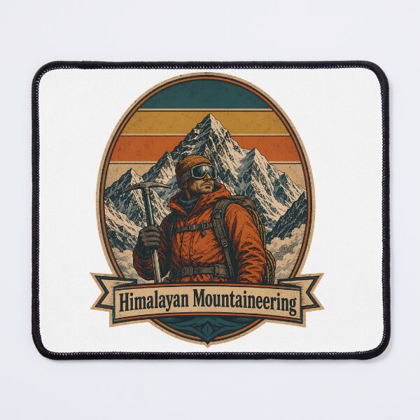 Item preview, Himalayan Mountaineering Ice Axe Summit Vintage Badge Essential T-Shirt designed and sold by pawsome purrfect.