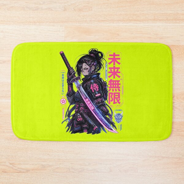 Item preview, Mirai Mugen – Cyber Samurai Future Warrior | Neon Japanese  designed and sold by Cavalier-org.