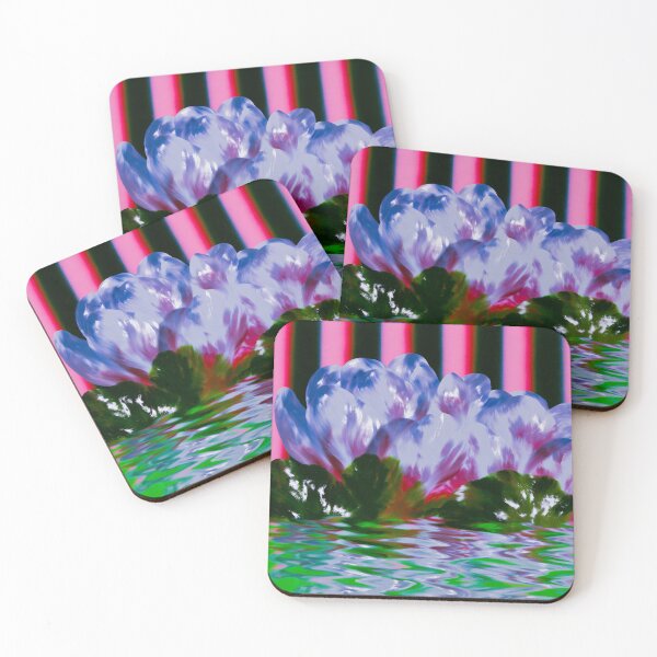 Item preview, Psychedelic Blossom Over Rippling Water designed and sold by bubblegoth.