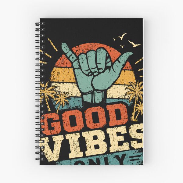 Item preview, Good Vibes Only Shaka Hand Surfer Beach Summer Vacation Enthusiast designed and sold by RetroMini2026.