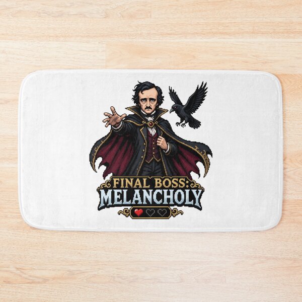 Item preview, Edgar Allan Poe – Final Boss Melancholy designed and sold by Fenay Designs.