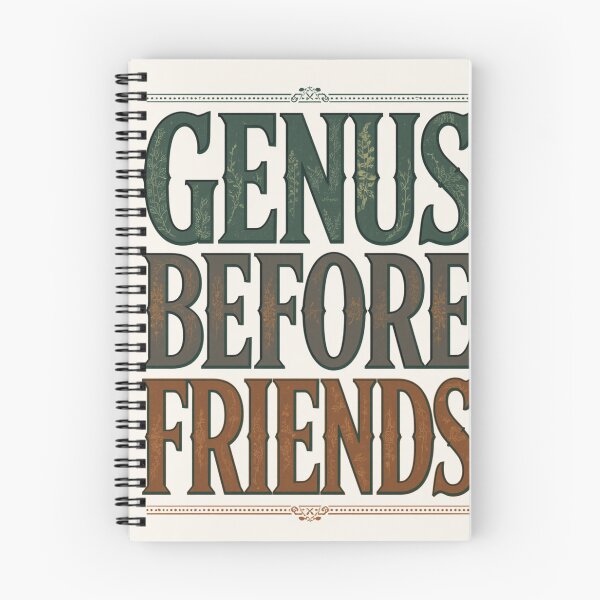 Item preview, Genus Before Friends Funny Biologist Nature Tee designed and sold by PlanningPress.