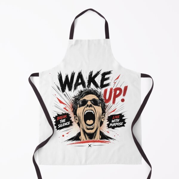 Item preview, Wake Up! Break the Silence Motivation Design designed and sold by WakeUpByLP.